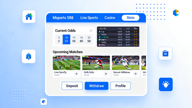 Tampilan Antarmuka Msports M88 Terbaru